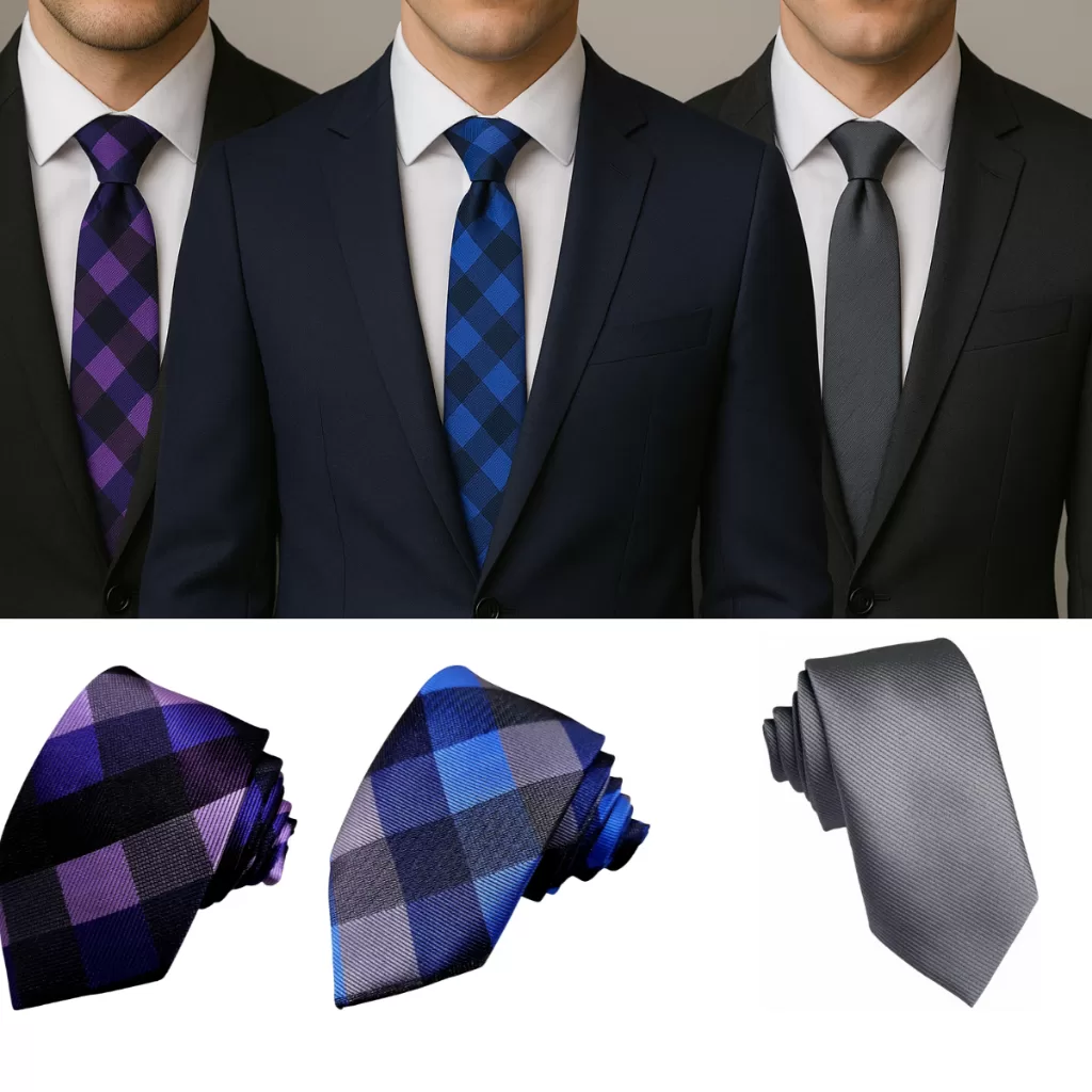 Gravata Slim Social Masculina Elegante para Reuniões, Congresso, Ministério e Ocasiões Formais  Vári