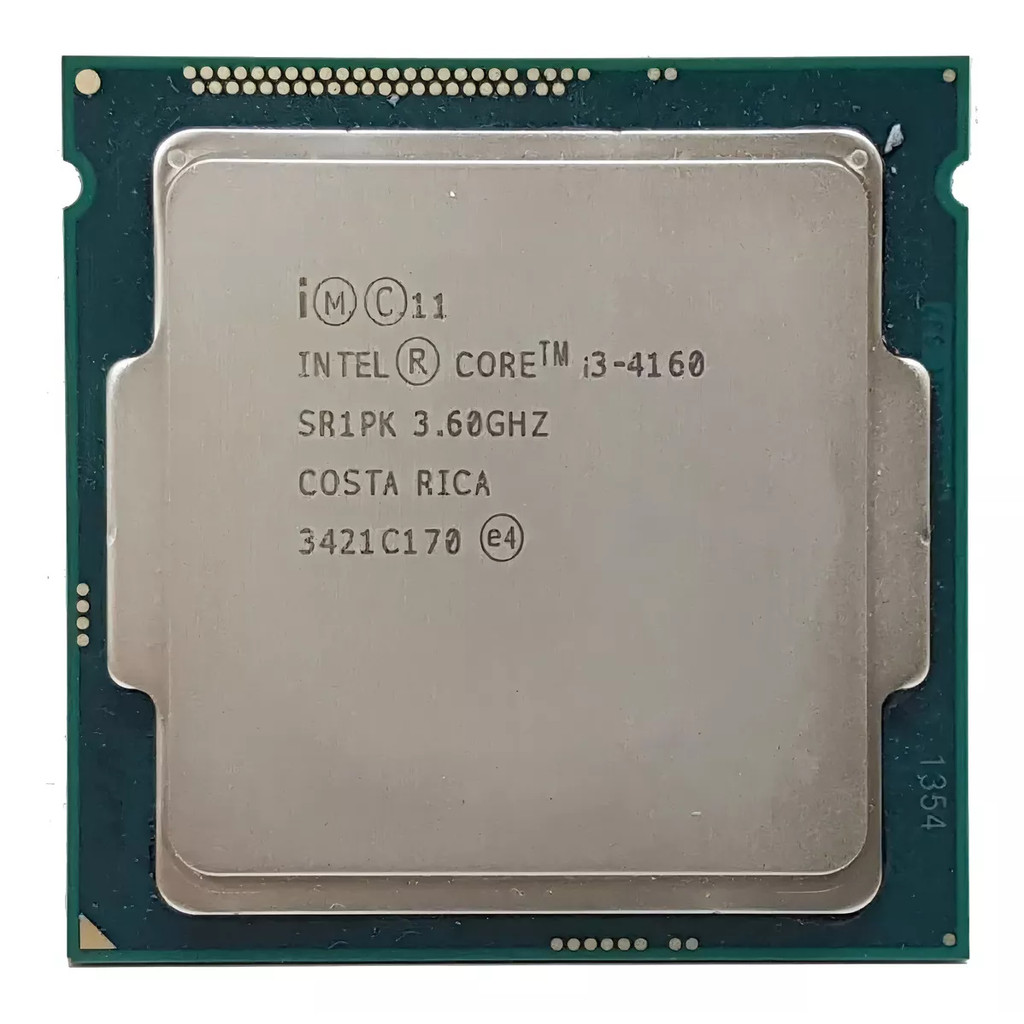Processador gamer Intel Core i3-4160 CM8064601483644 de 2 núcleos e 3.6GHz