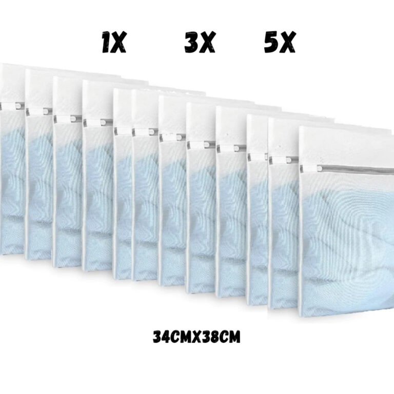Kit Saco para Lavar Roupas Protetor Lingerie Roupa