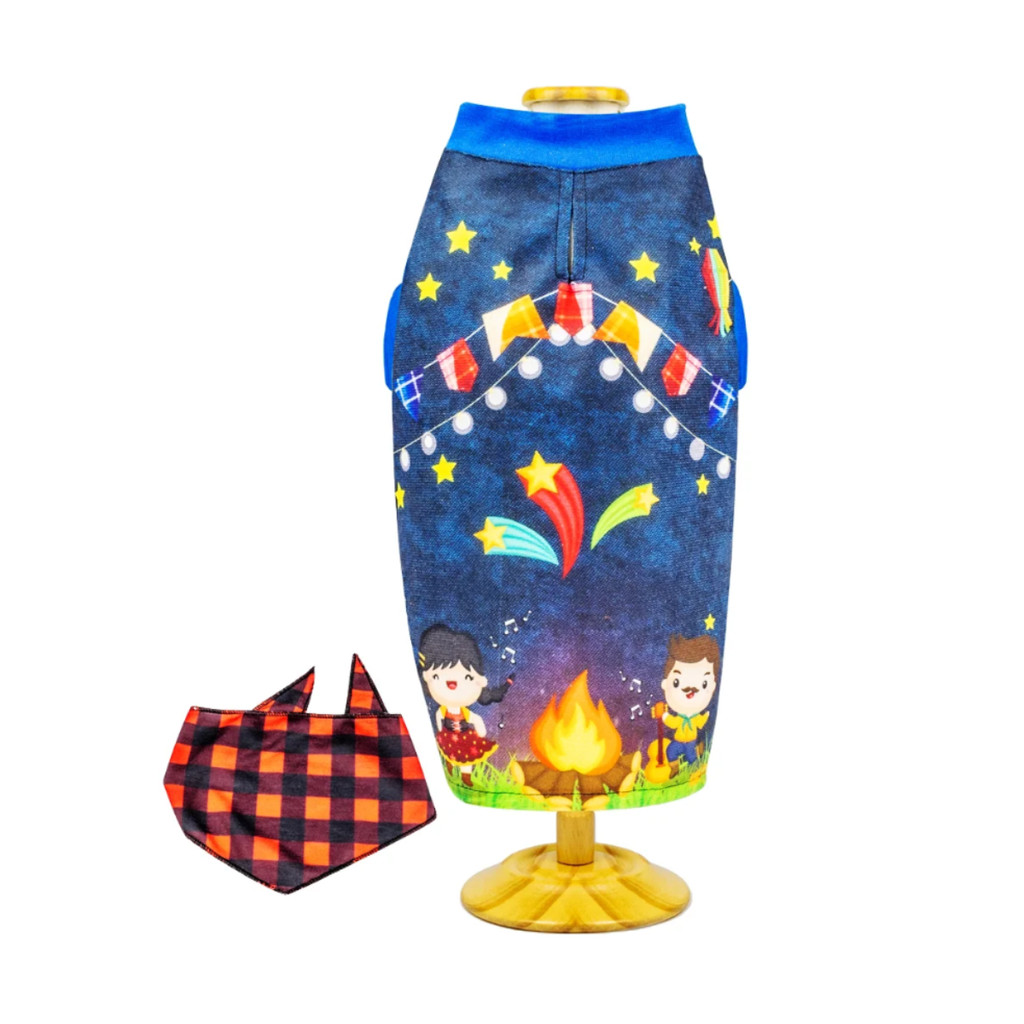 Roupinha Pet Conjunto Festa Junina – Mascote
