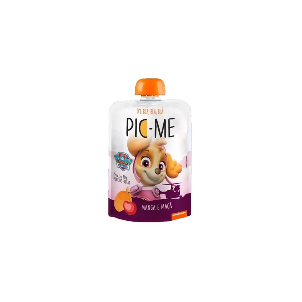 PIC ME MANGA E MAÇÃ PATRULHA CANINA POUCH 90G