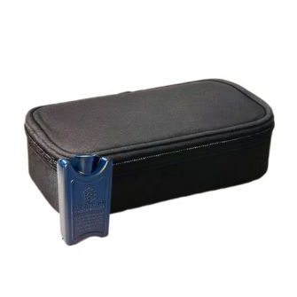 KIT Estojo Bolsa PRETO Térmica Porta Canetas De I