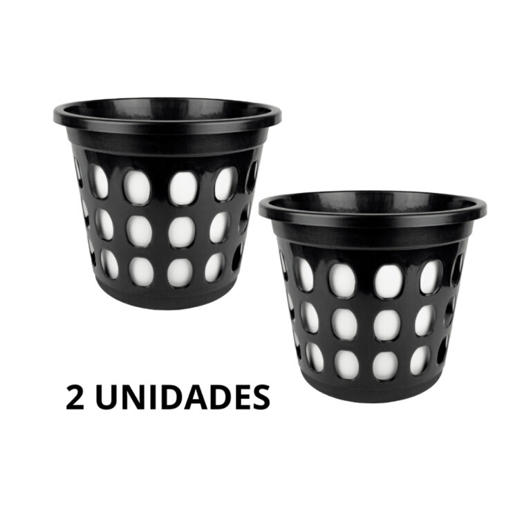 Cesto de Lixo Plástico Organizador Telado 5 Litro