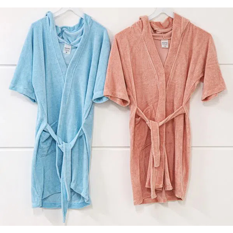 Roupão Infantil Atoalhado com Capuz