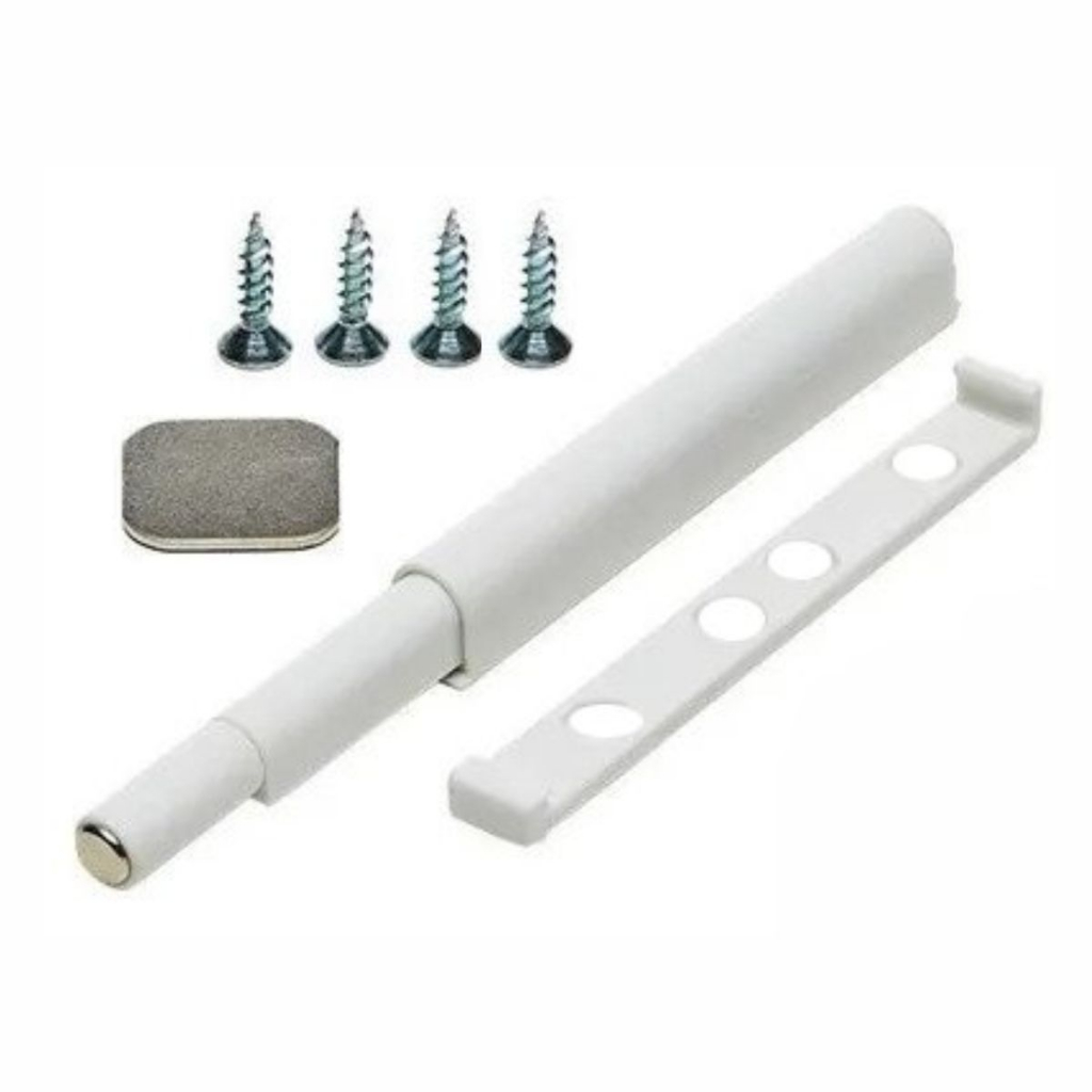 Pulsador Toque Magnético Fecho Porta Armário Gaveta