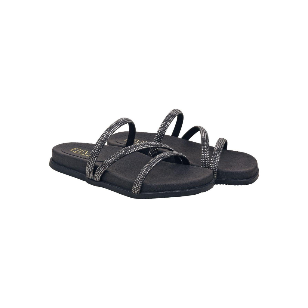 Sandália feminina glitter plataforma blogueira moda ref:08