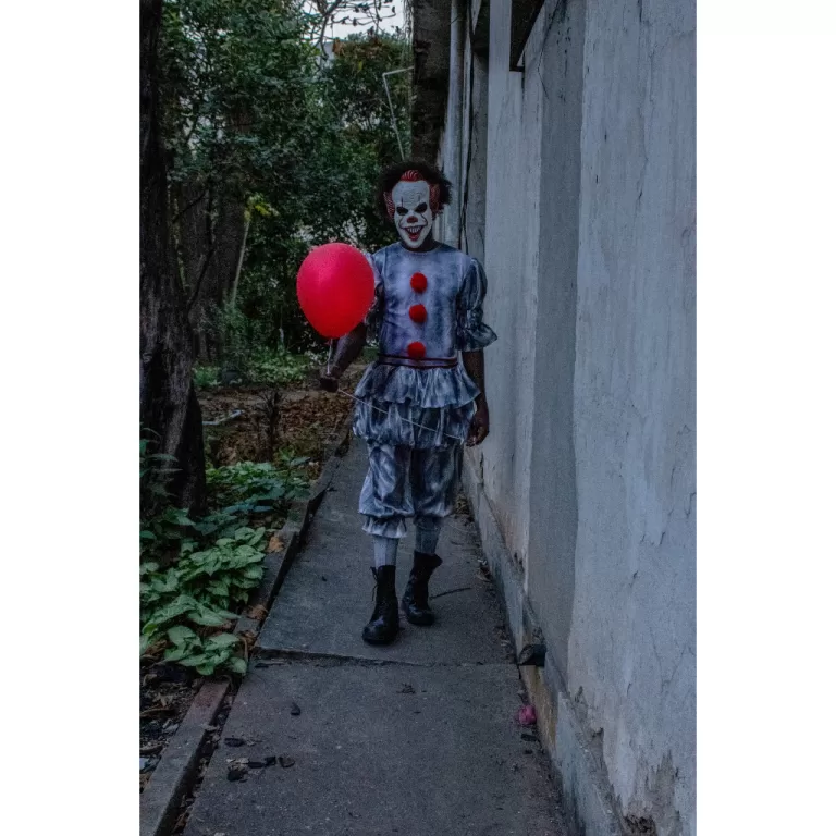 It a Coisa Masculino Fantasia Cosplay com Máscara
