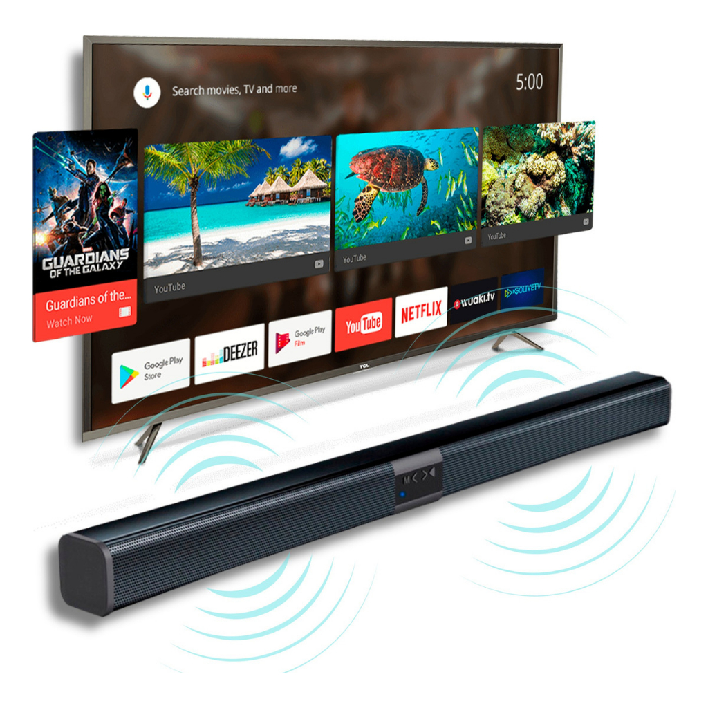 Sound bar Bluetooth Home Teacher Som Tv Cinema P2 Soundbar Promoção