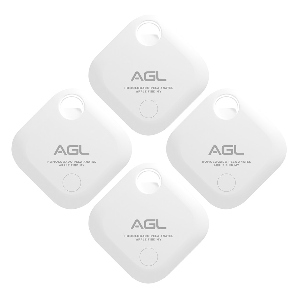 Kit 04 Smart Tag AGL rastreador localizador gps Apple findMy