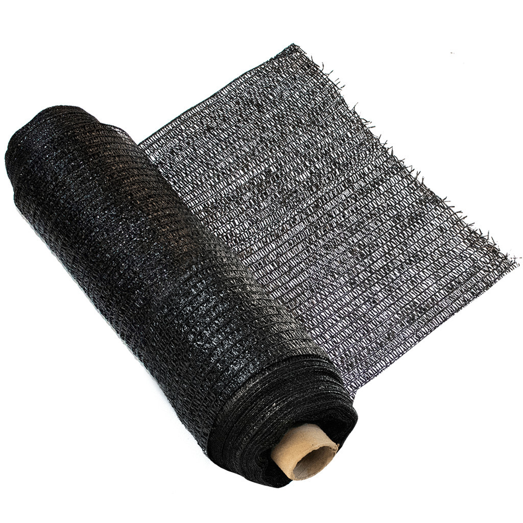 Tela Sombrite Raschel 50% 1,5x20m Preta Proteção e Sombreamento de Estufa Horta Flores Anti UV