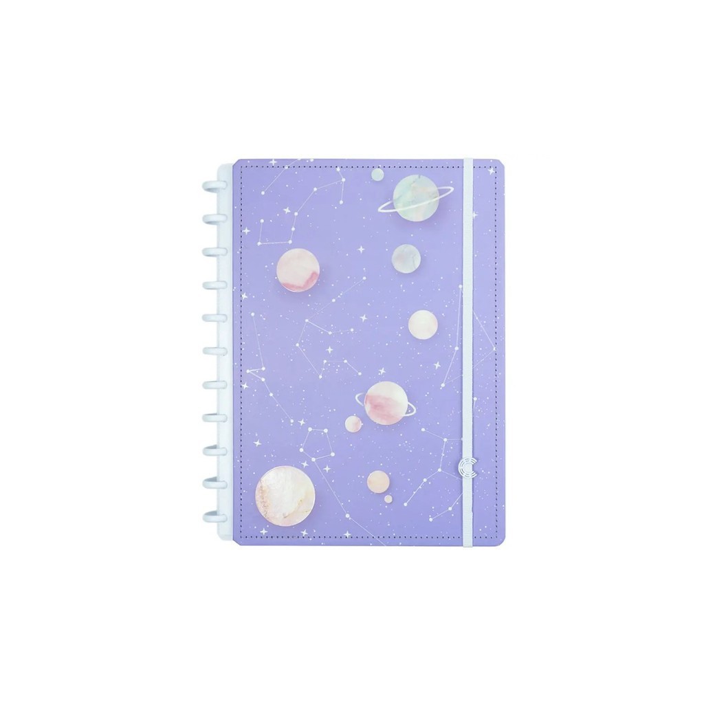 Caderno Inteligente Purple Galaxy By Gocase