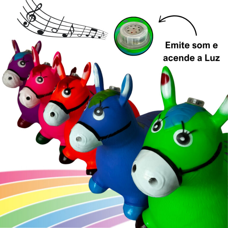 Cavalinho Upa Upa inflavel Pocoto Brinquedo Pula P