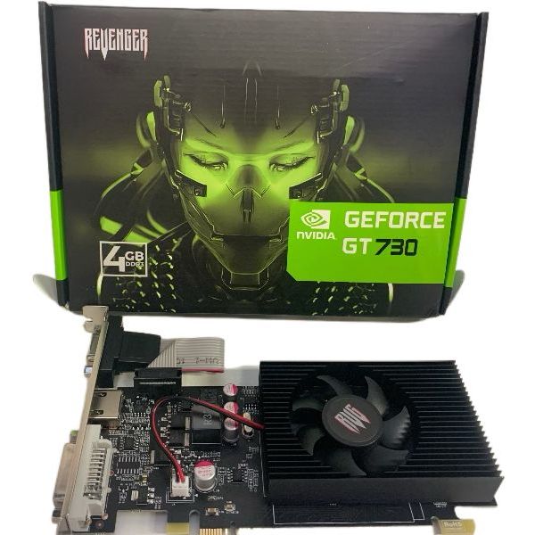Placa De Vídeo Gt 730 Nvidia Geforce 4gb Ddr3 128