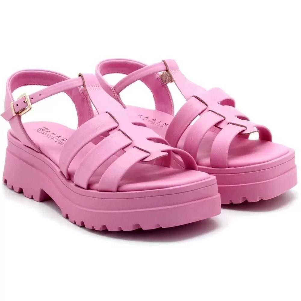 Sandália Ramarim Fisherman Tratorada Andressa Suíta – Rosa