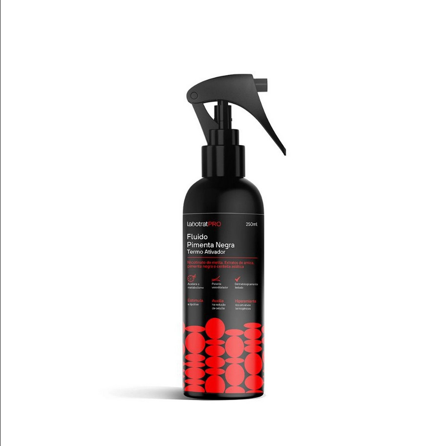 Labotrat Pro Fluído Pimentra Negra Termo Ativador 250ml