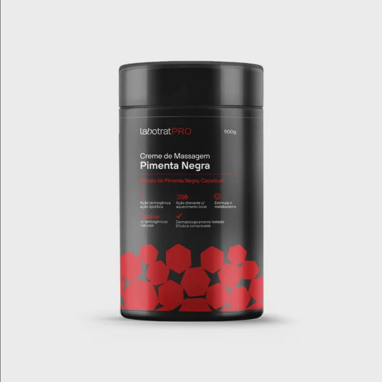 Labotrat Pro Creme de Massagem Pimenta Negra 900g