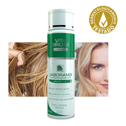 Shampoo Jaborandi + Extratos Bothânicos Profissio