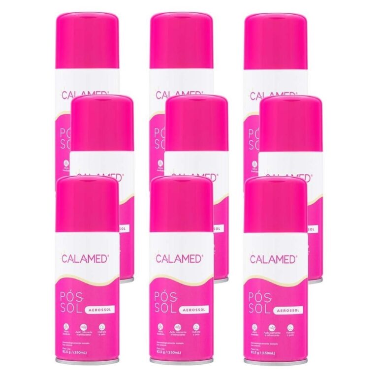 Kit 9 Unidades Calamed Aerossol 150 ml