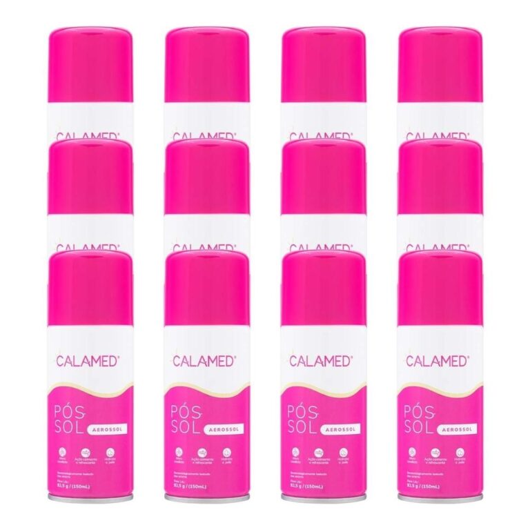 Kit 12 Unidades Calamed Aerossol 150 ml