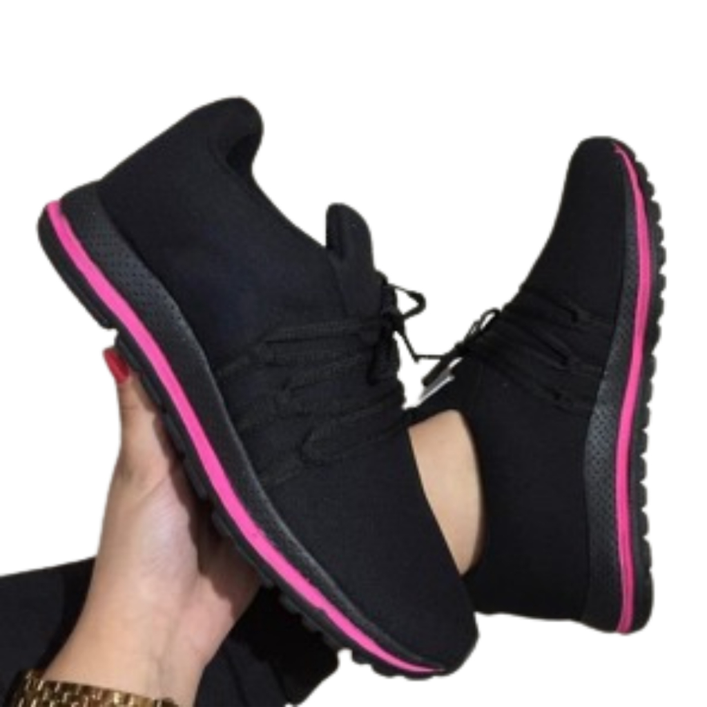 Tenis Femenino Esportivo F1 Caminhada Academia Leve