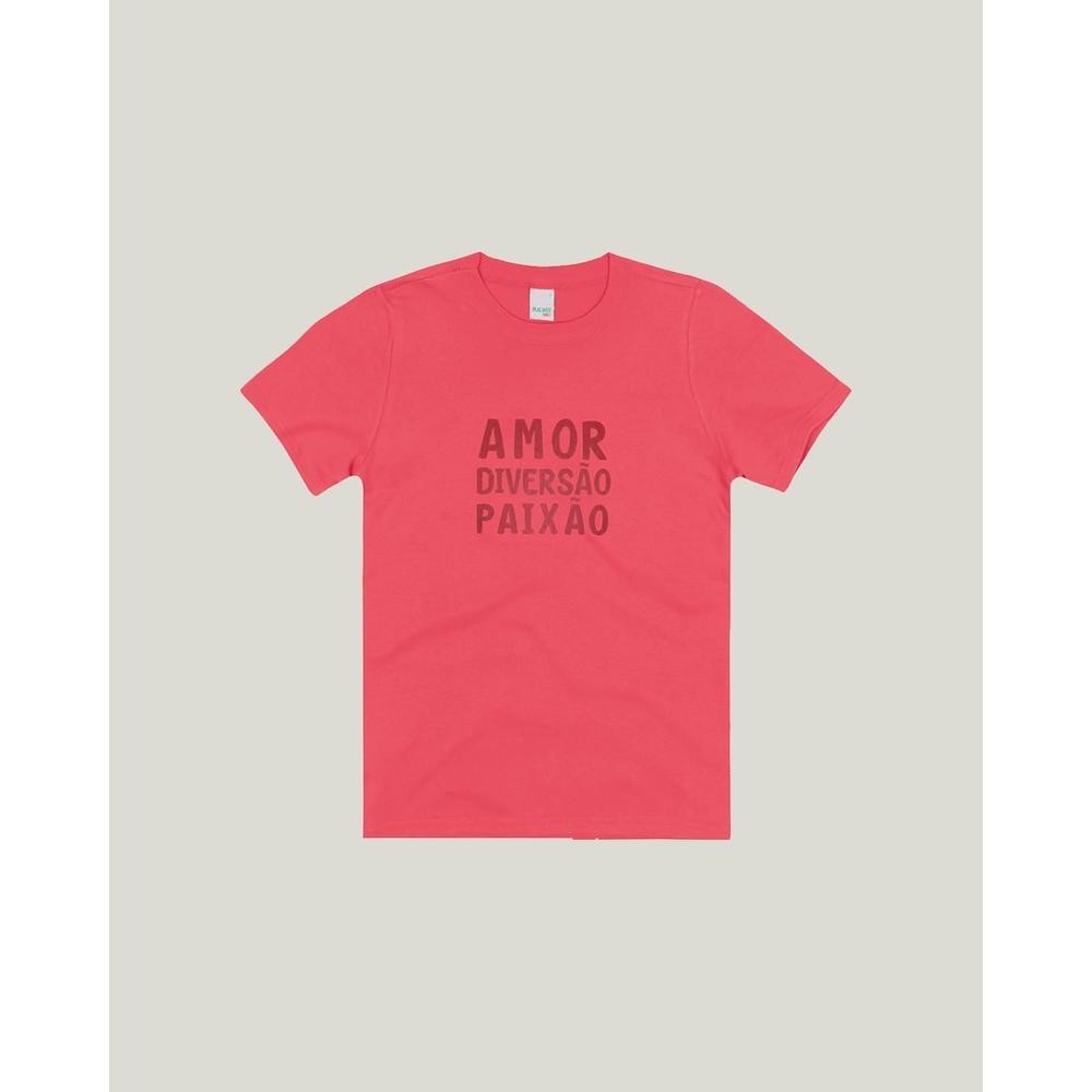 Camiseta Amor Diversão Paixão Menino Malwee Kids