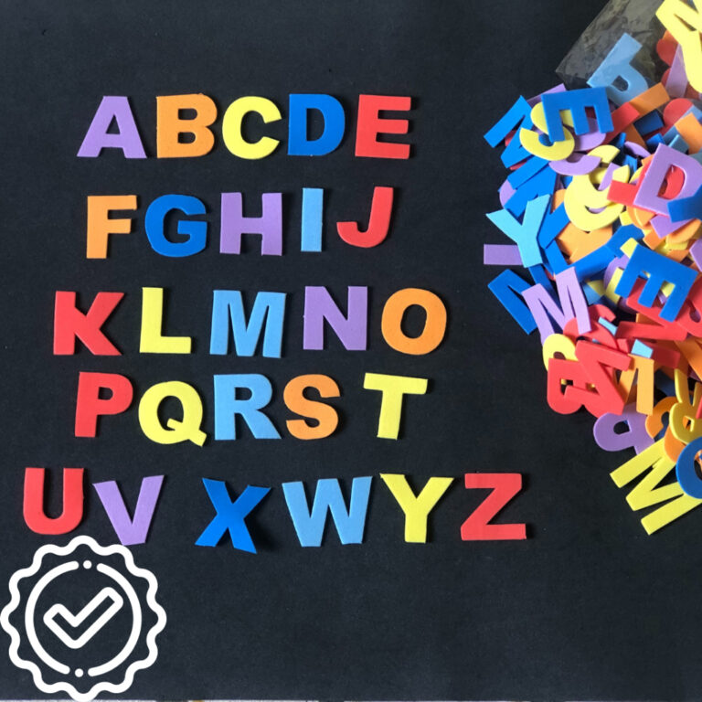 Letras Em EVA Alfabeto Móvel Mais Vogais Brinqued