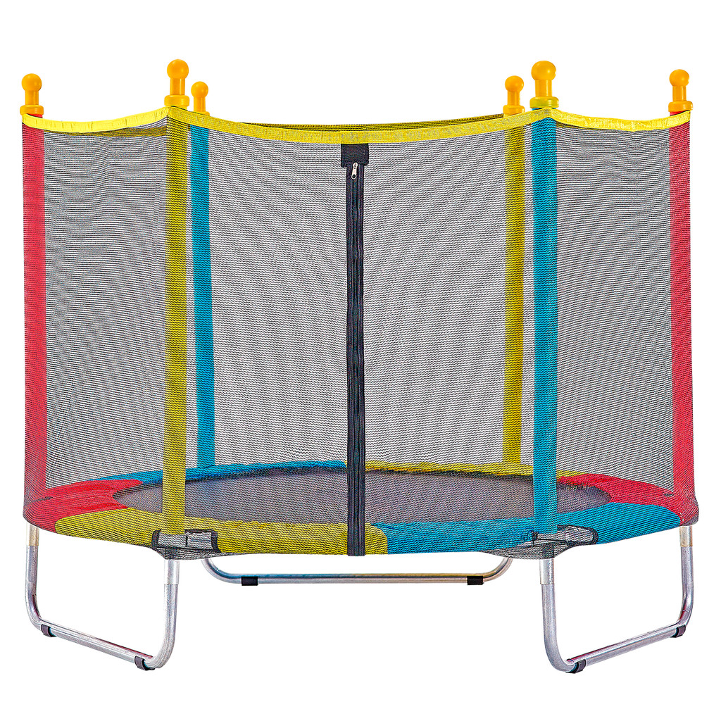 Cama Elástica Infantil Pula Pula Trampolim 1,40 M Colorida
