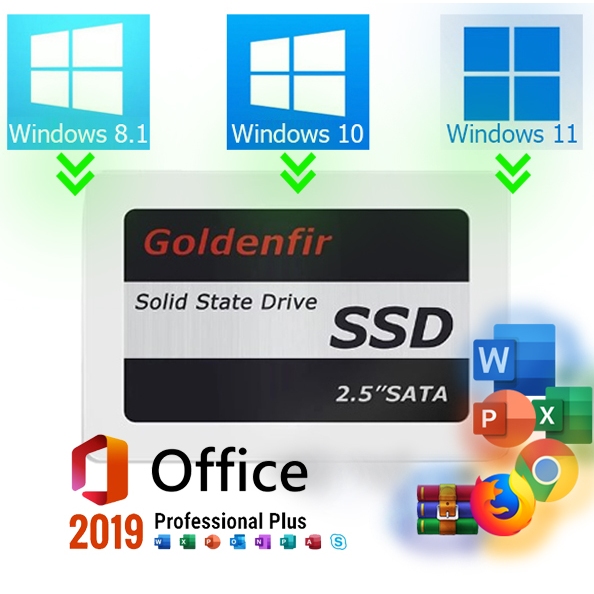 SSD 128GB 256GB 480GB 512GB 1TB  Original Com Wind