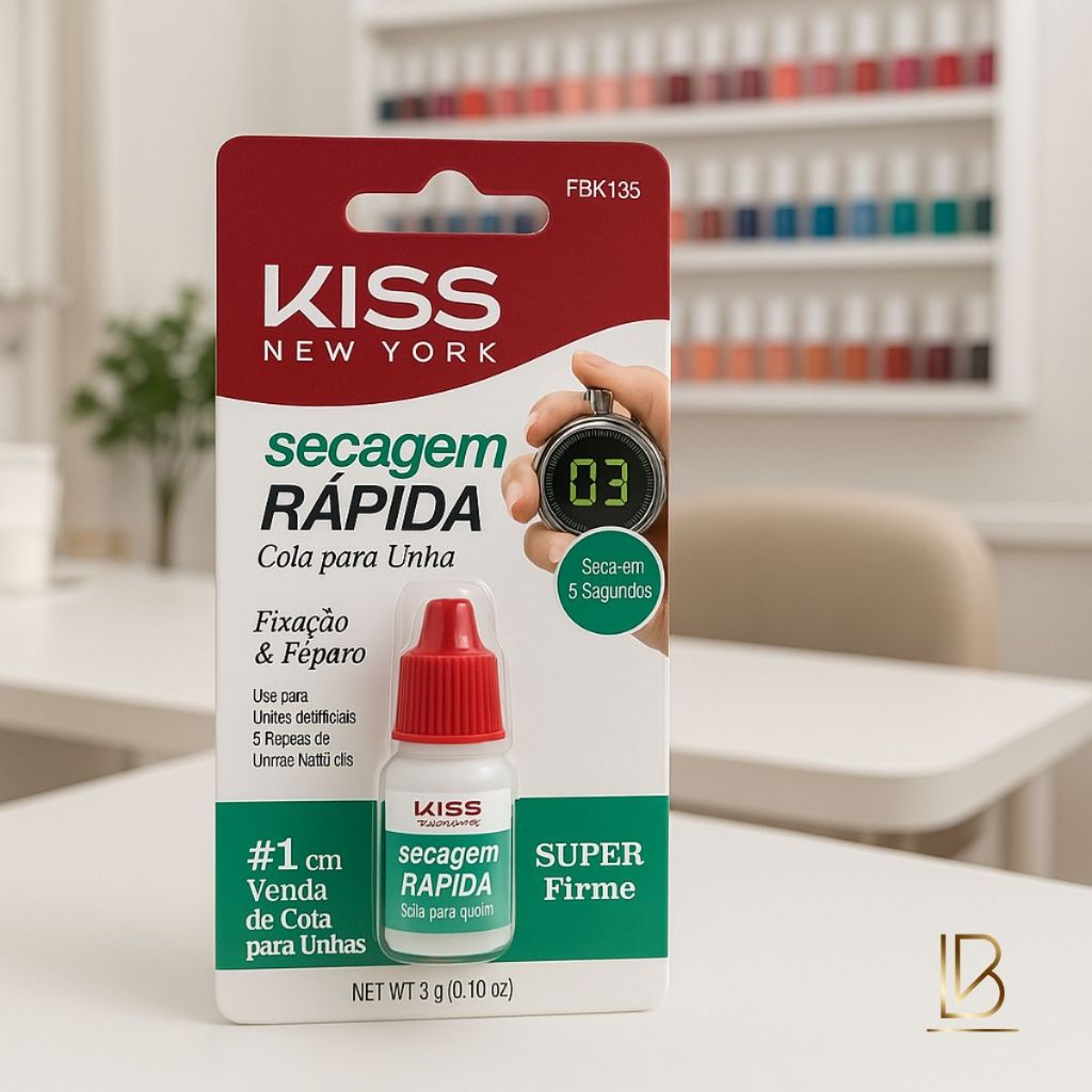COLA DE UNHAS SECAGEM RÁPIDA KISS NEW YORK – 3g