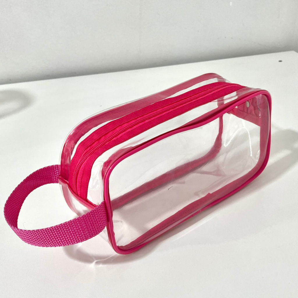 Necessaire Transparente Plástico Enfermagem Bolsa Necessaire