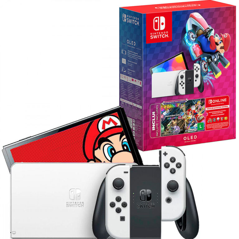 Console Nintendo Switch Oled 64GB + Mario Kart Del
