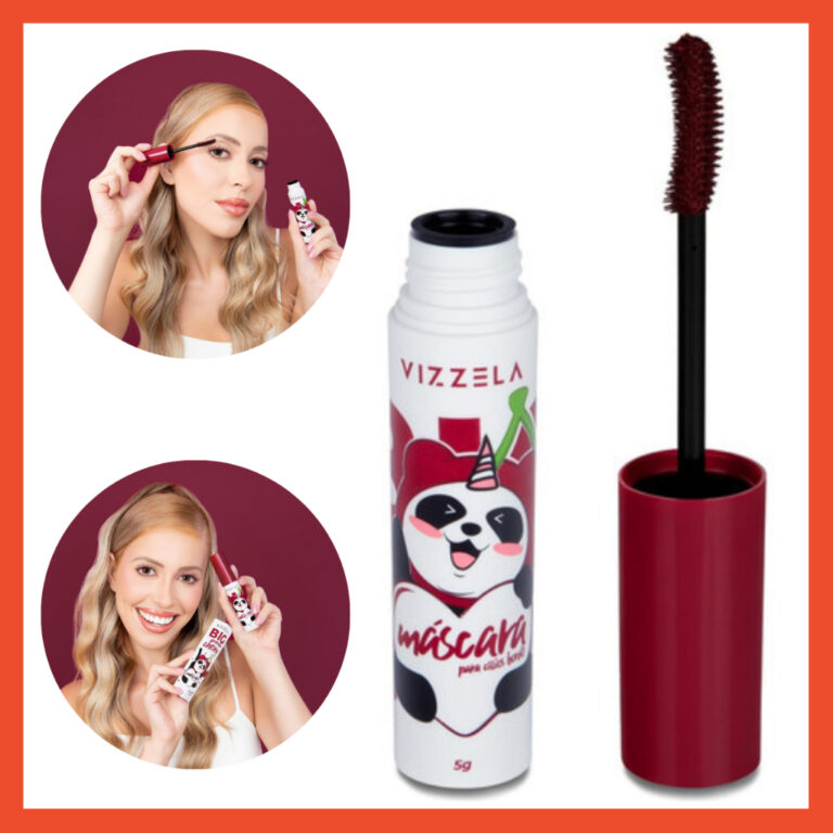 Máscara para Cílios Big No Panda Cherry Bordô V