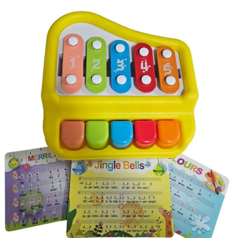 Brinquedo Infantil Xilofone e Piano – HK Bri