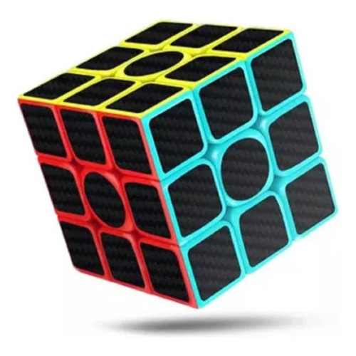Cubo Mágico Profissional 3x3x3 Moyu Carbon Fibre 
