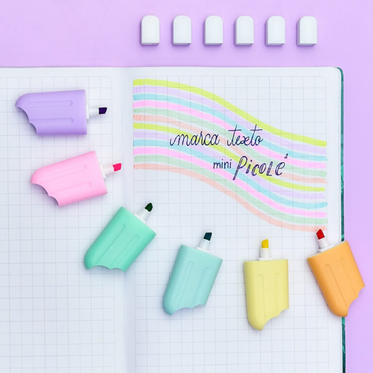 Marca Texto Formato Divertido Mini Caneta Fofoura 