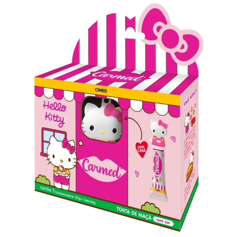 Protetor Labial Carmed Hello Kitty Torta de Maçã