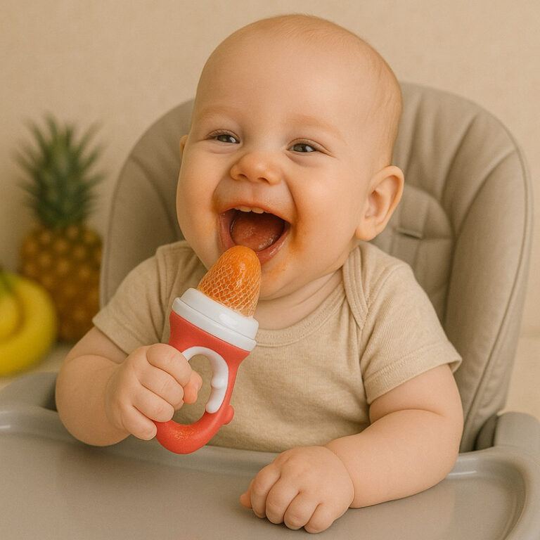Chupeta Porta Frutinha Infantil Alimentação Do B
