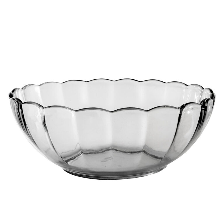 Saladeira Fruteira Bowl Tigela Vidro Transparente 