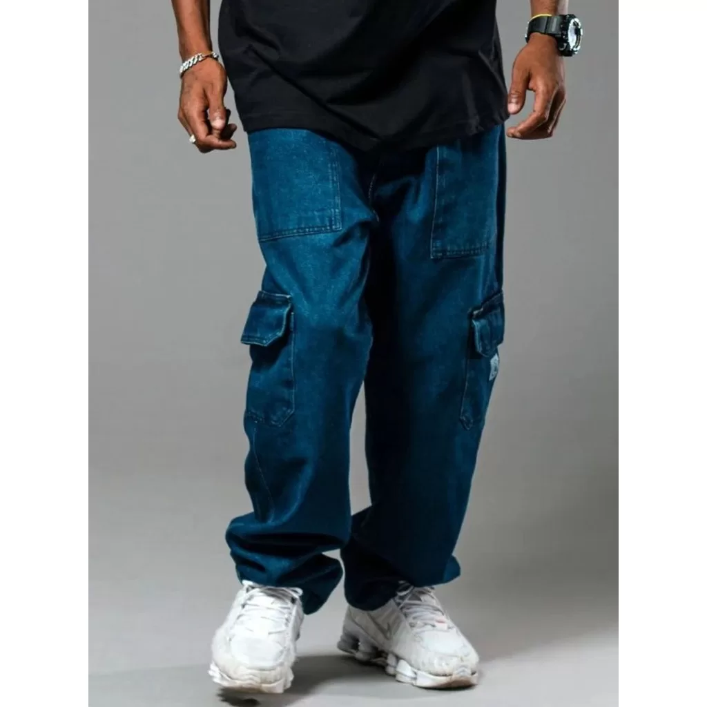 Calça Cargo Jeans Chronic