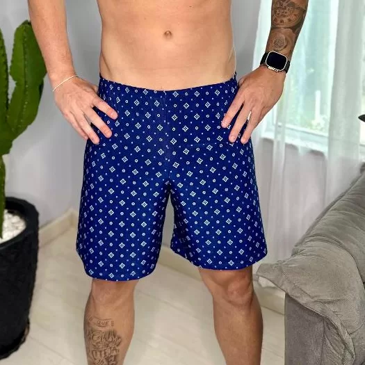 Kit 3 Cueca Samba Canção Short Malha Fria Pijama