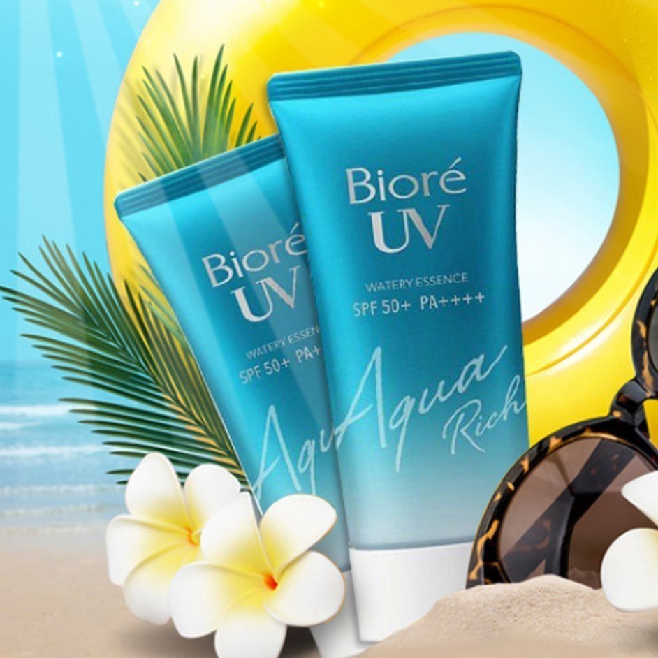 Biore Protetor Solar Uv Aqua Rico Gel Spf50 Hidratante Unissex Para Clareamento (50g/ml)