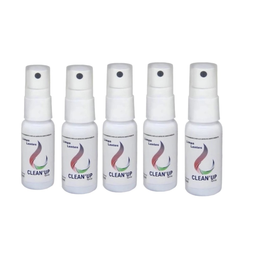 Kit 5 Limpa lentes Limpa lentes de óculos, telas e vidros