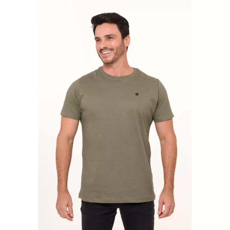 Camiseta Blusa Masculina Algodão Premium Casual S