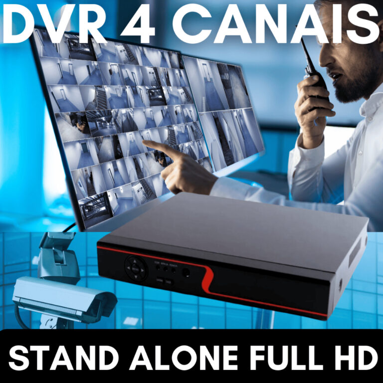 Dvr 4 Canais Ahd Stand Alone Xvr 1080p Full Hd Cft