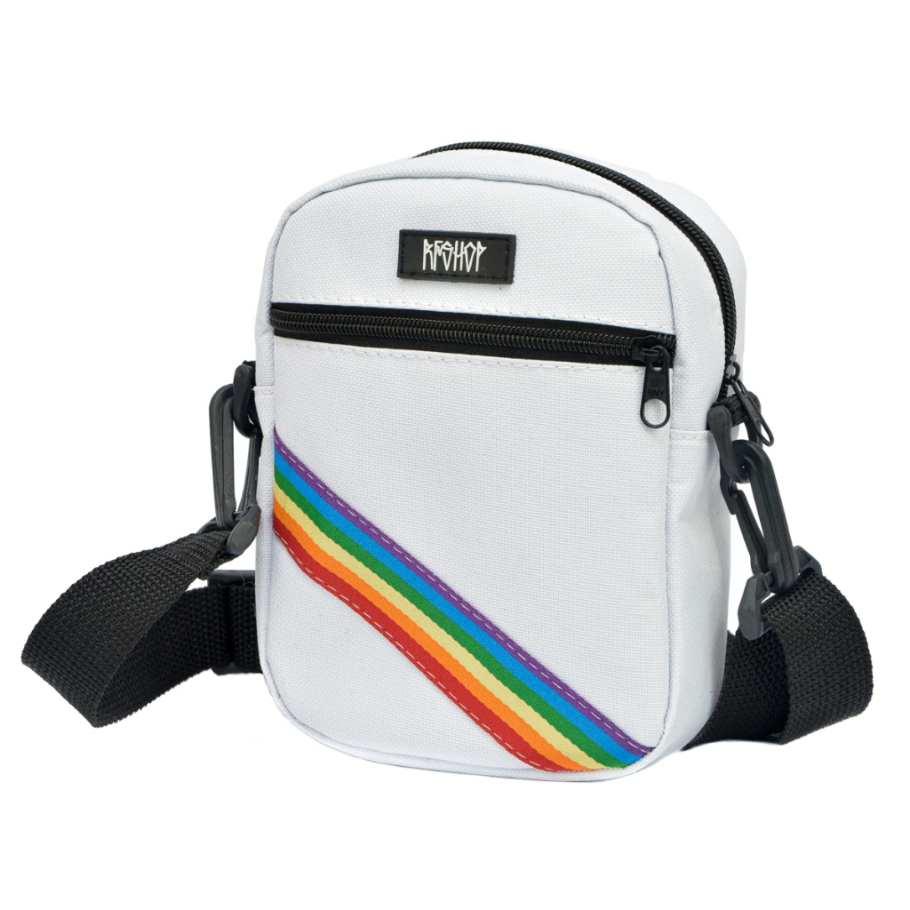 Shoulder Bag Branca Lgbt Bolsa Transversal