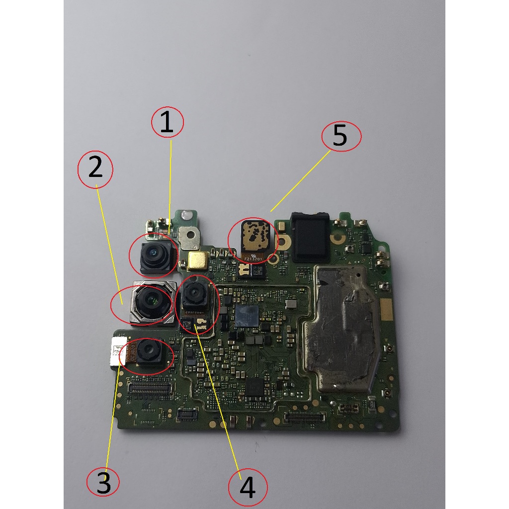 Camera Frontal Traseira Moto G60s xt2133 Original Retirado