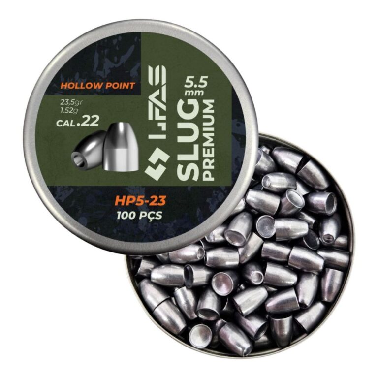 Chumbinho Slug 5,5mm Carabina Oca 1,52g 23gr 100un