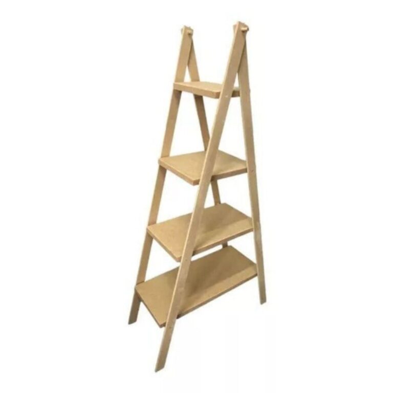 Escadinha – Escada 4 Andares Mdf Enfeite Par