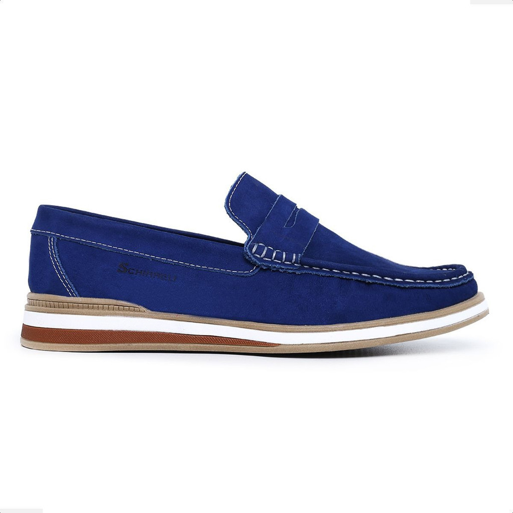 Loafer Masculino Couro Legítimo Mocassim Casual Macio 2024