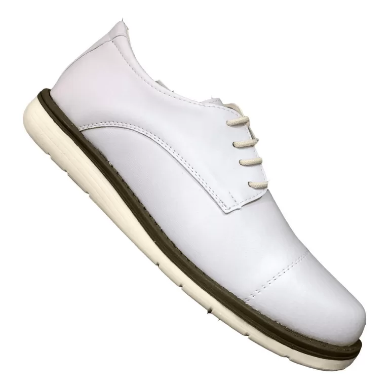 Sapato Oxford Masculino Emporium Boor Casual Branc